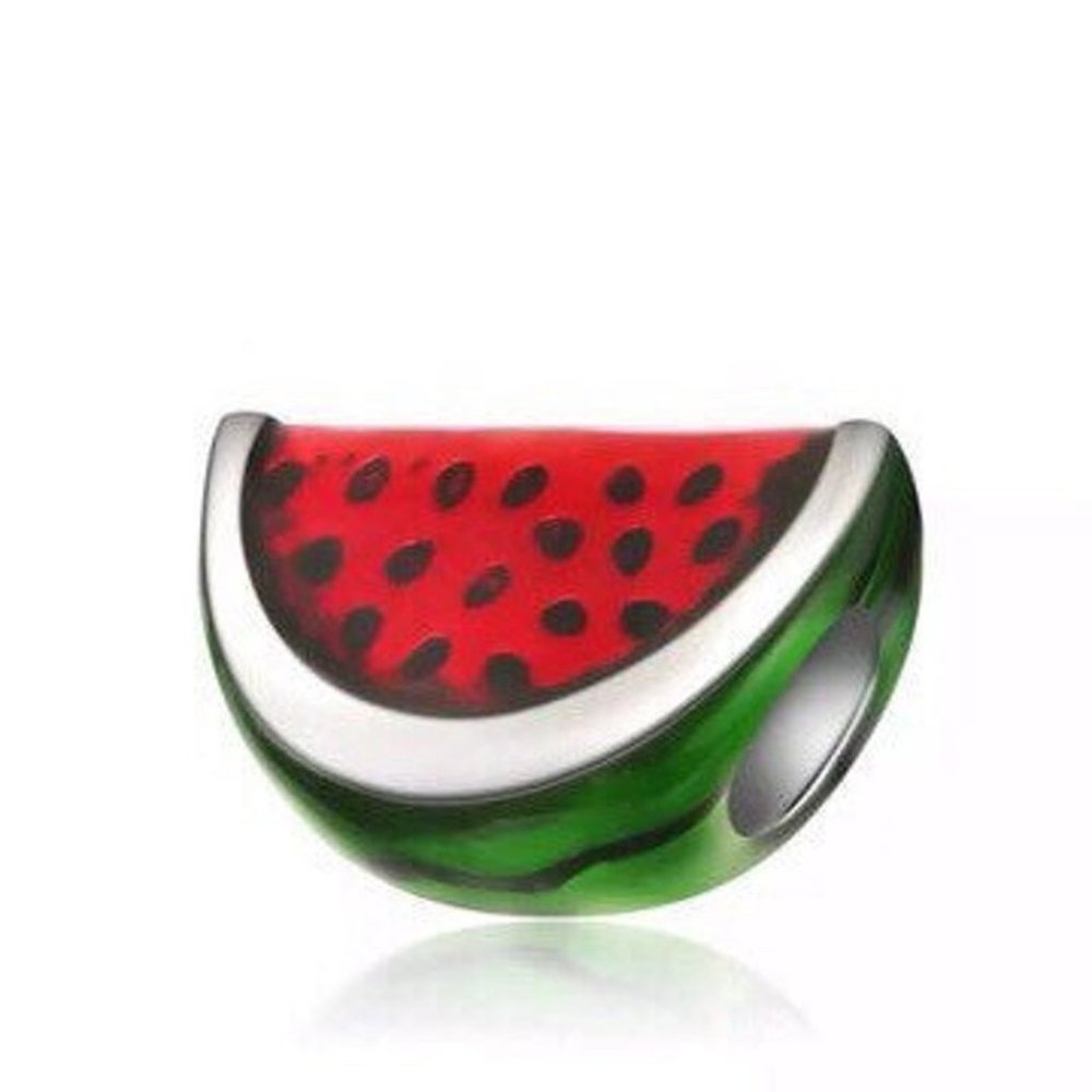 Watermelon Slice Fruit Charm